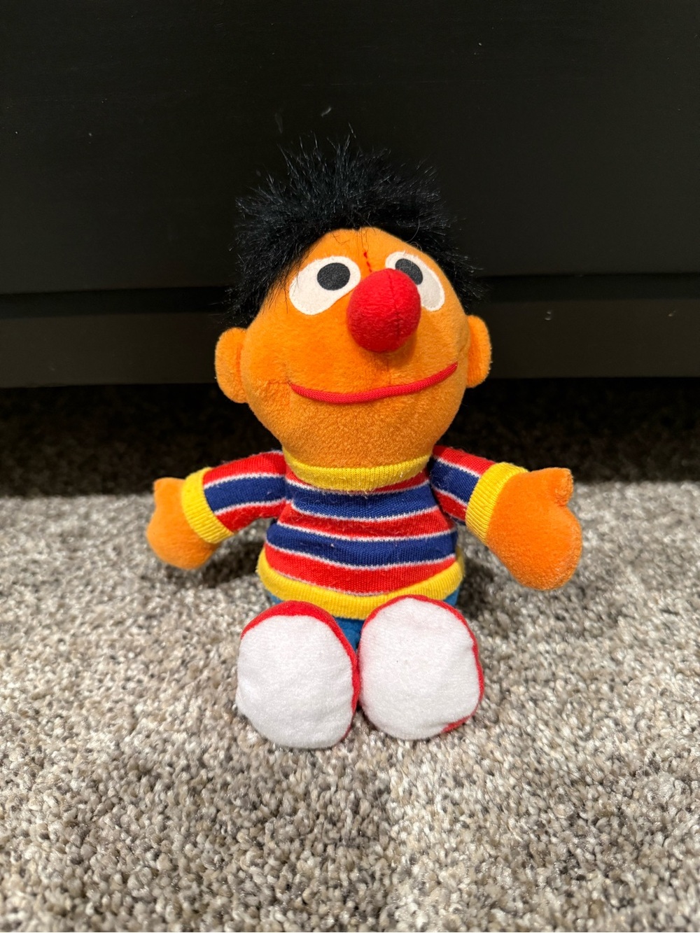 Vintage Sesame Street Ernie 8” Bean Bag Plush Doll